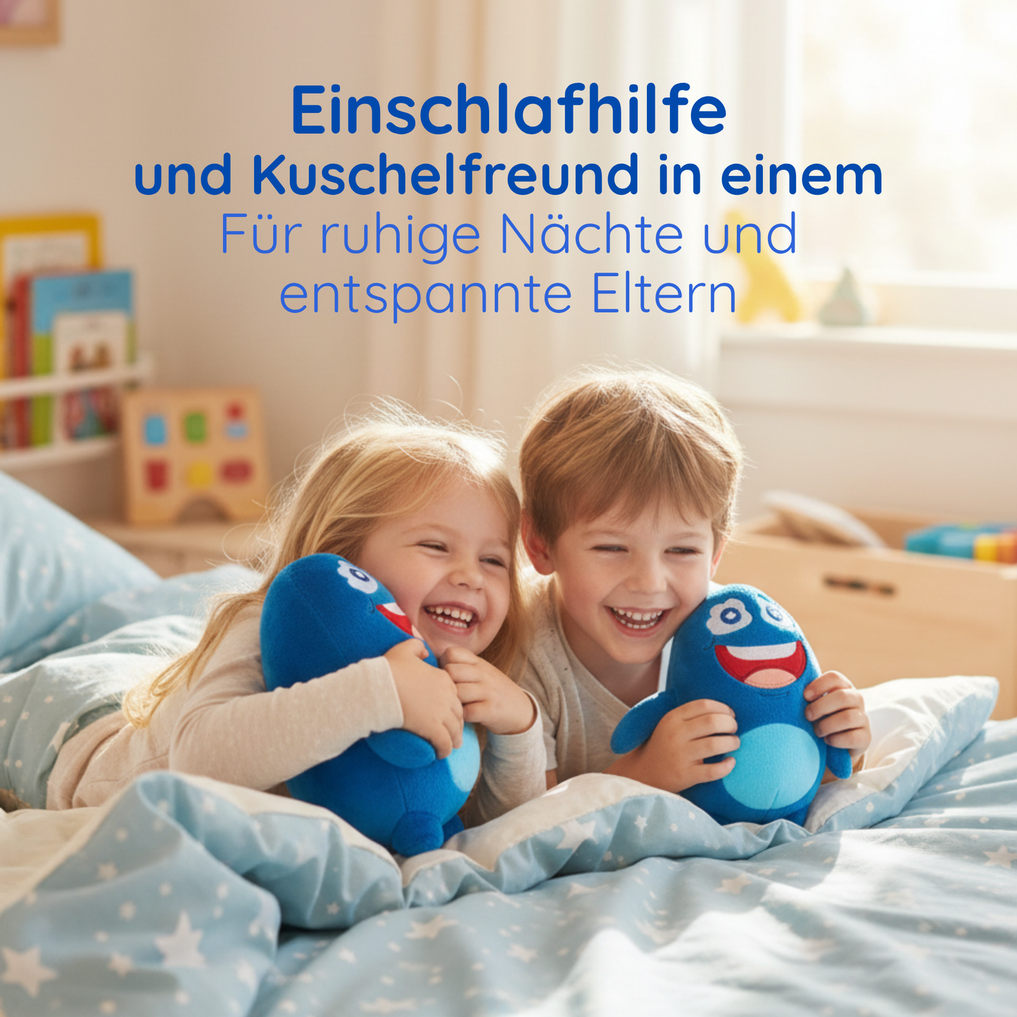 Cubanty Kuscheltier – Einschlafhilfe und Kuschelfreund für Kinder ab 3 Jahren – sanft und beruhigend