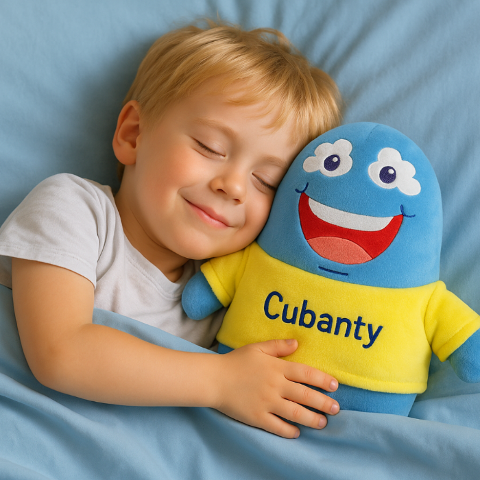 Natürliche Einschlafhilfe für Kinder - Cubanty Kuscheltier