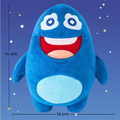 Cubanty Kuscheltier  - 14 cm groß, weich und handlich, perfekte Einschlafhilfe und Schlafbegleiter für Kinder ab 3 Jahren